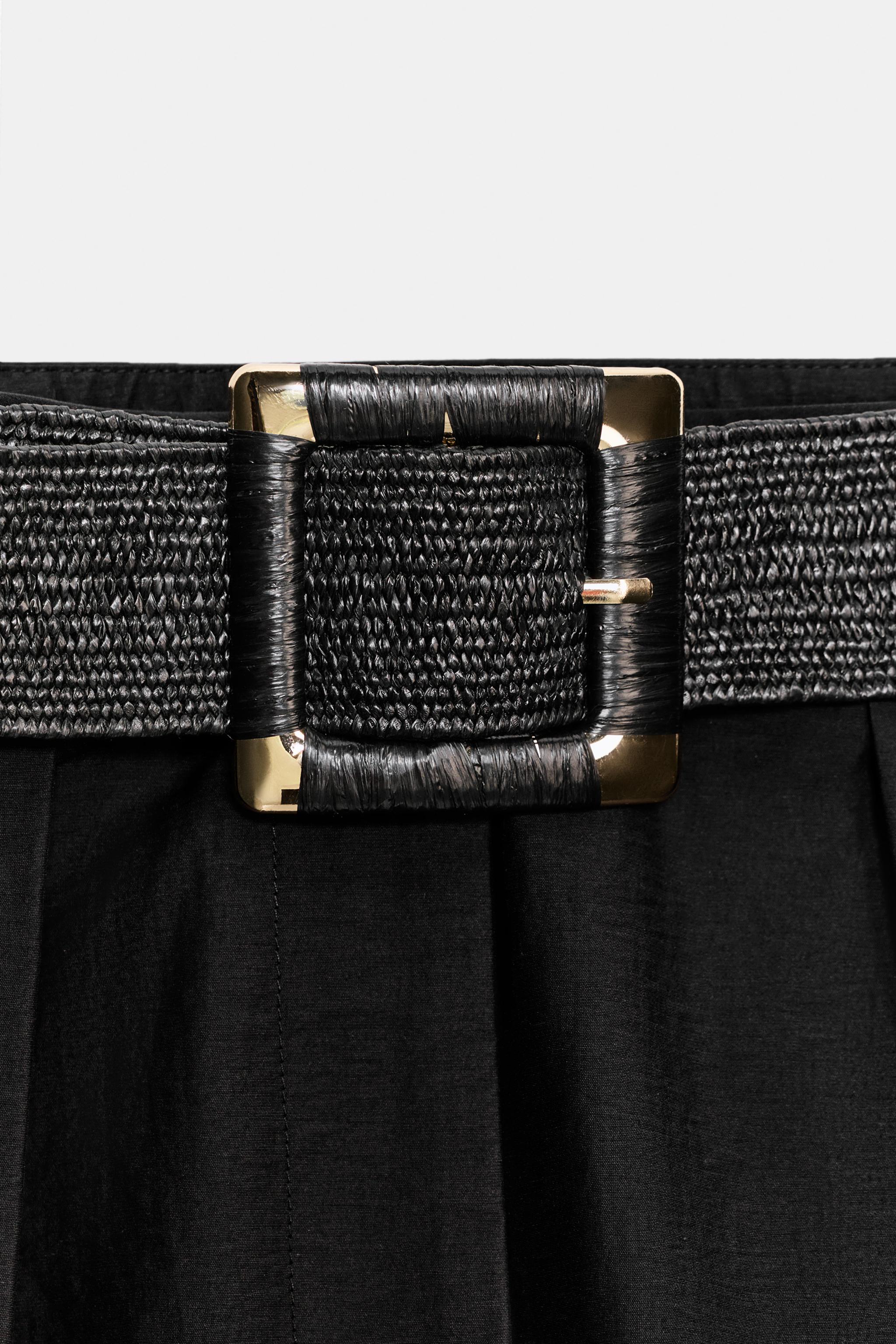 MIDI SKIRT WITH BELT